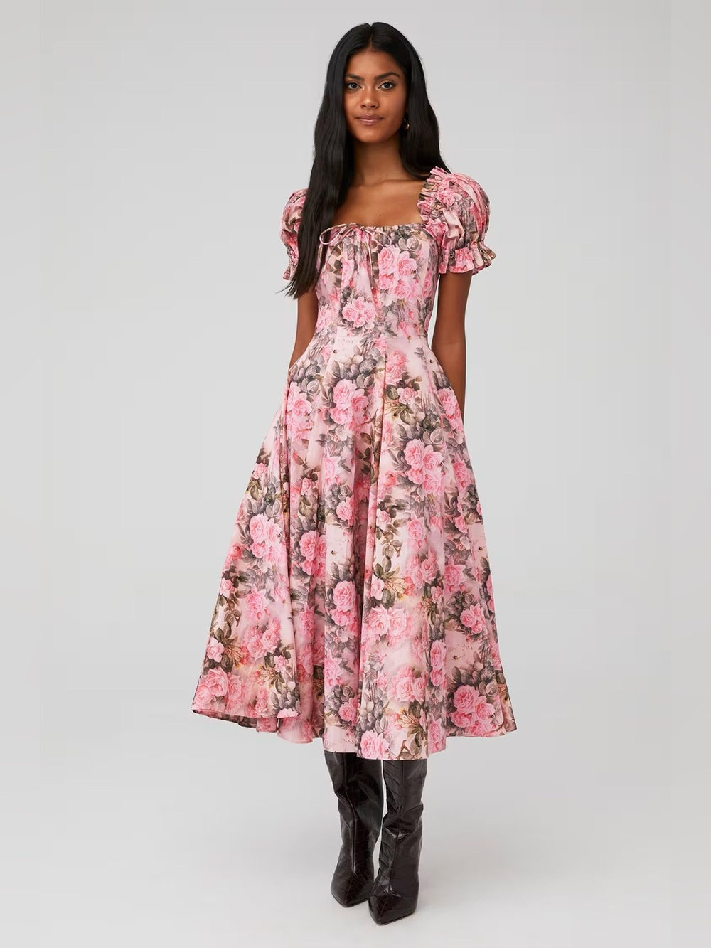 Selkie Pink Queen Bee Day Dress